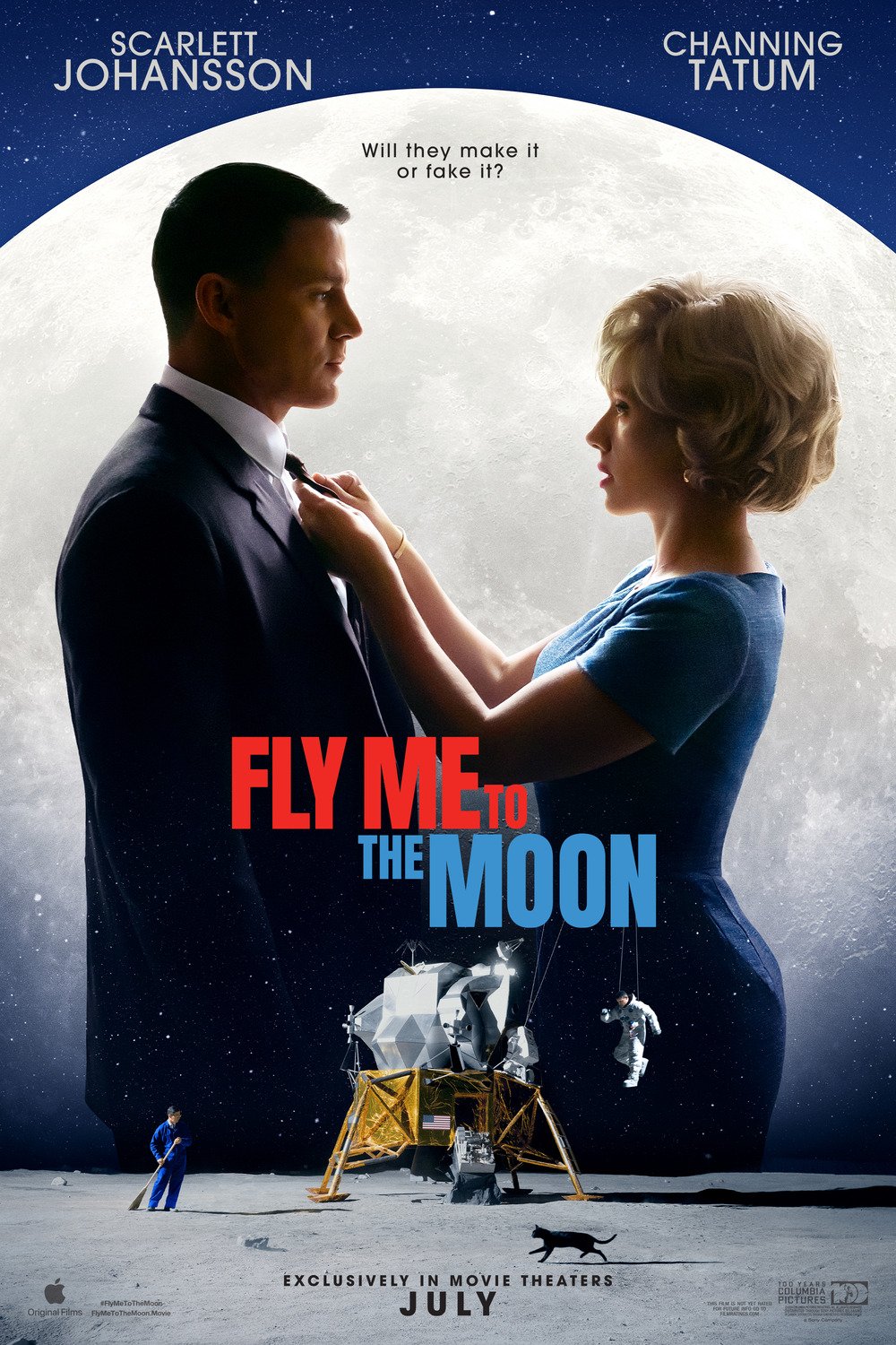 L'affiche du film Emmène-moi sur la Lune
